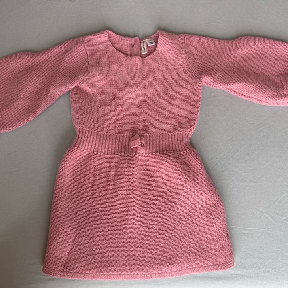 Bundle of 2 Janie and Jack baby girl sweater dresses. Size- 2T - Picture 3 of 8
